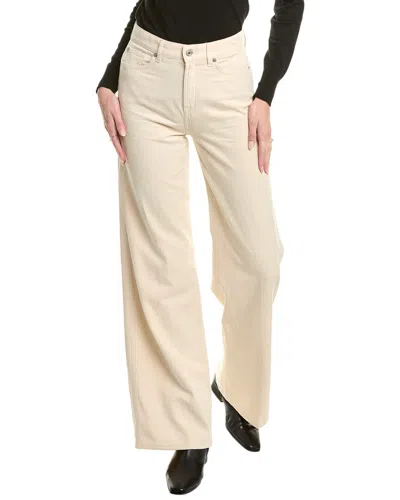 7 FOR ALL MANKIND LOTTA LINEN-BLEND OAT JEAN