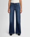 7 For All Mankind Lotta Luxe Vintage High Rise Relaxed Jean In Cisco Wash In Blue