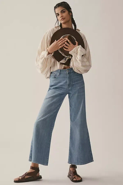 7 FOR ALL MANKIND LOTTA MID-RISE WIDE-LEG JEANS