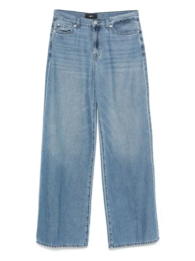 7 For All Mankind Lotta Wide-leg Denim Jeans
