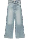 7 For All Mankind Lotta Wide-leg Jeans In Blau