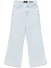 7 For All Mankind Lotta Wide-leg Jeans In Blue