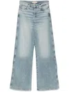 7 For All Mankind Lotta Wide-leg Jeans In Blue