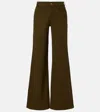7 For All Mankind Lotta Wide-leg Jeans In Gray