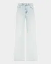 7 For All Mankind Lotta Wide-leg Jeans In Blue