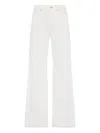 7 For All Mankind Lotta Linen Santorini In White