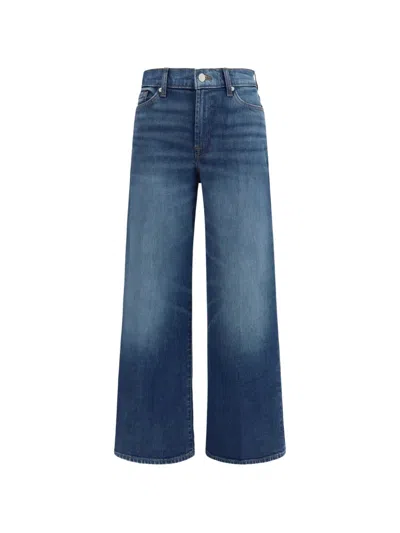 7 For All Mankind Lotta Wide-leg Jeans In Blue