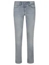 Shop 7 For All Mankind Low-rise Slim Fit Jeans In Stretch Cotton Denim