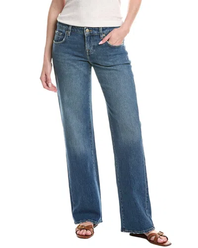 7 For All Mankind Low Straight Jean In Multi