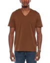 7 For All Mankind Lux Performance T-shirt In Brown