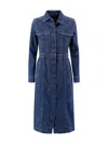 7 FOR ALL MANKIND LUXE MIDI DRESS