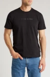7 For All Mankind Luxe Performance T-shirt In Dynamic Black