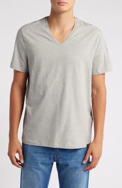 7 For All Mankind Luxe Performance T-shirt In Grey Melange
