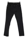 7 For All Mankind Luxe Performance Trousers In Black