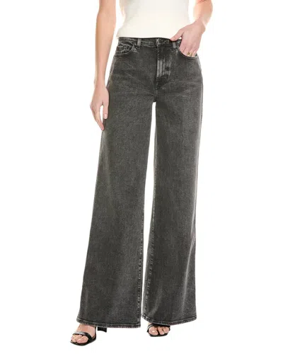 7 For All Mankind Luxe Vintage Lotta Night Out Jean In Black