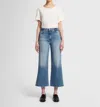 7 For All Mankind Luxe Vintage Ultra High Rise Cropped Jo Jeans In Panorama In Multi