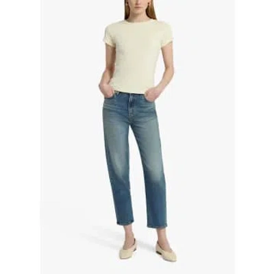 7 For All Mankind Malia Luxe Jeans In Blue