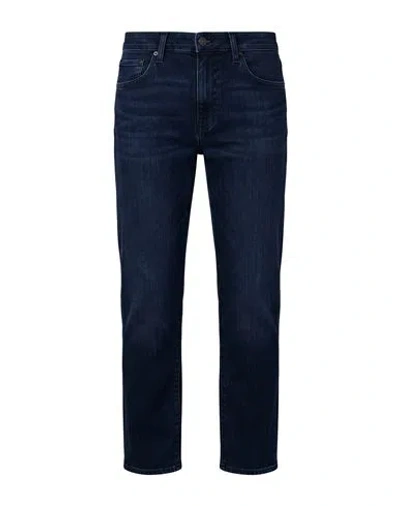 7 For All Mankind Man Jeans Blue Size 36 Cotton, Viscose, Modal, Polyester, Elastane