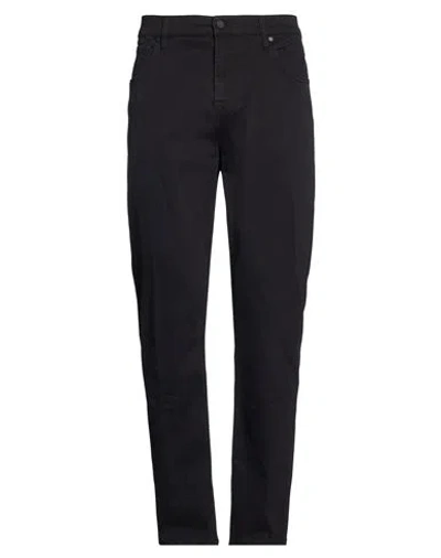 7 For All Mankind Man Pants Black Size 32 Cotton, Modal, Polyester, Elastane
