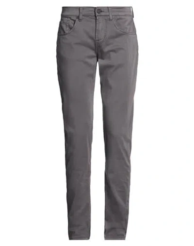 7 For All Mankind Man Pants Grey Size 30 Cotton, Modal, Polyester, Elastane In Gray