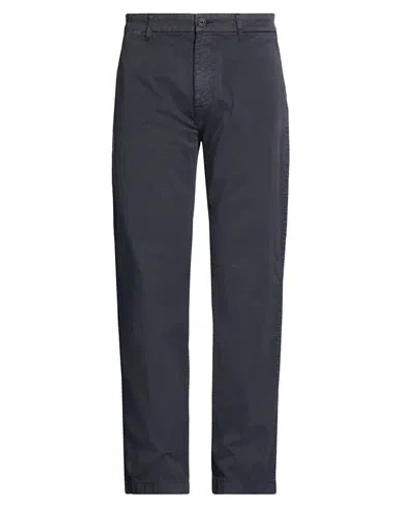 7 For All Mankind Man Pants Midnight Blue Size 34 Cotton, Elastane