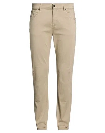 7 For All Mankind Man Pants Taupe Size 30 Cotton, Modacrylic, Polyester, Elastane In Neutral