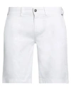 7 For All Mankind Stretch-cotton Chino Shorts In White