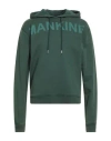 7 For All Mankind Man Sweatshirt Green Size S Cotton In Green