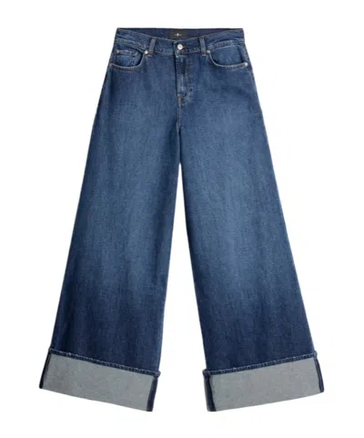 7 For All Mankind Marie Cuffed Jeans