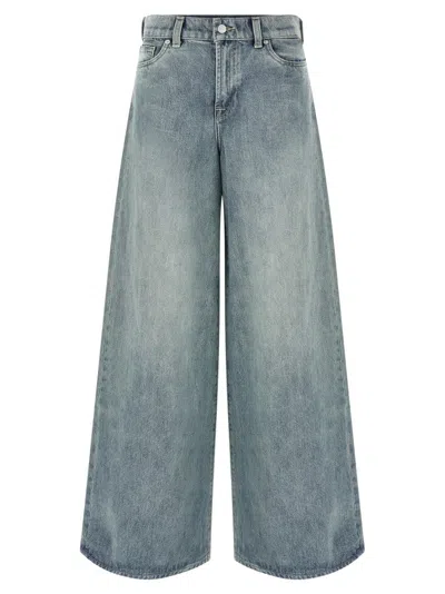7 For All Mankind Marie Stonewashed Jeans In Blue