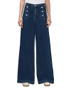 7 For All Mankind Marina High Rise Wide Leg Jeans In Cruise In Cruise