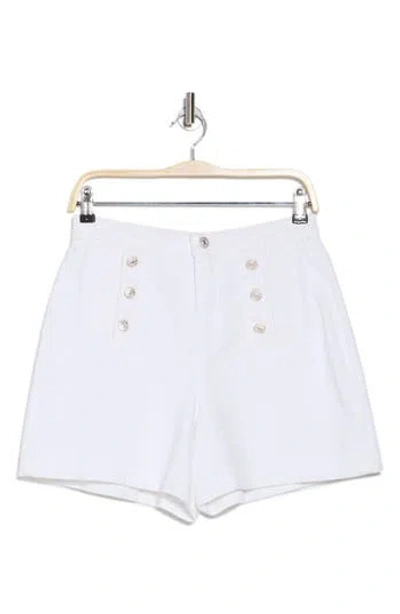 7 For All Mankind Marina Sailor Shorts In Sailboat
