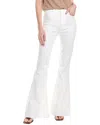 7 For All Mankind Ultra High-rise Clean White Skinny Flare Jean In White