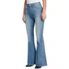 7 For All Mankind Megaflare Womens High-waist Distressed Flare Jeans