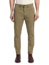 7 For All Mankind Men's Adrien Slim Stretch Cotton Chino Pants In Moss