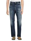 7 FOR ALL MANKIND MEN'S COOPER SQUIGGLE HIGH RISE STRAIGHT LEG JEANS
