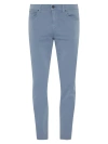 7 For All Mankind Men's Slimmy Cotton-blend Jeans In Dusty Blue