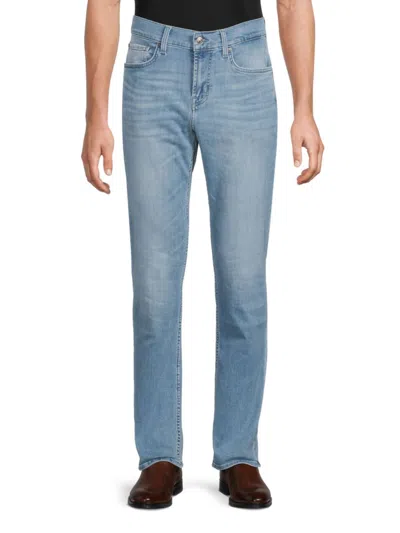 7 For All Mankind Men's Slimmy Dark Wash Slim Straight Jeans
