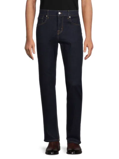 7 For All Mankind Men's Slim Straight Jeans In Rinse