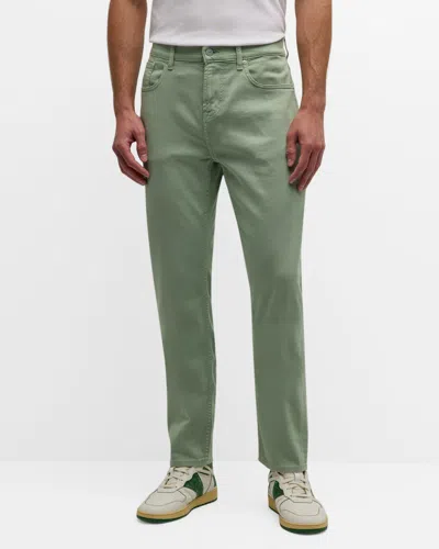 7 For All Mankind The Slimmy Slim Fit Jeans In Celadon Green In Celadon