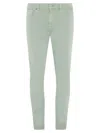 7 For All Mankind Men's Stretch Slim-fit Jeans In Celadon