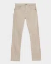 7 For All Mankind Men's The Straight Slim Five-pocket Pants In Neutral