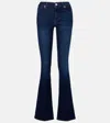 7 For All Mankind Illusion Stretch Bootcut Jeans In Blue