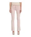 7 For All Mankind Mid-rise Bootcut Jeans In Pink