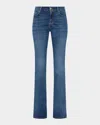 7 For All Mankind Mid-rise Bootcut Jeans In Soho Light