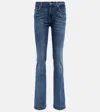 7 For All Mankind Mid-rise Bootcut Jeans In Soho Light