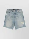7 For All Mankind Lola Mid-rise Denim Shorts Clothing