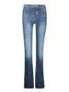 7 For All Mankind Gran Canyon Dark Blue Bootcut Jeans In Blue