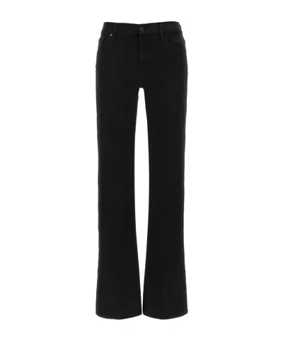 7 FOR ALL MANKIND MID-RISE FLARED TROUSERS
