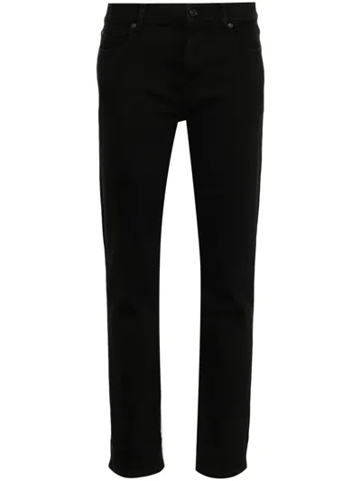 7 For All Mankind Relaxed Skinny Jeans In Black